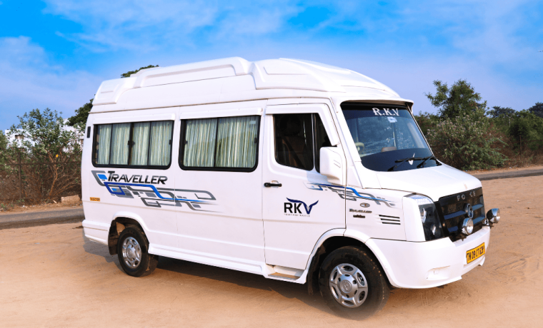 Book Tempo Traveller 12 Seater in Kashmir