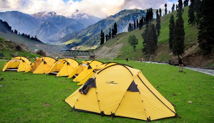 Camping in Gurez Valley