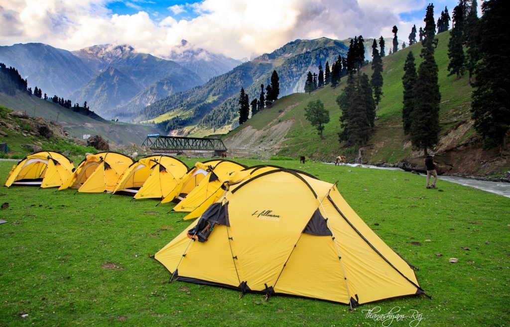 Camping in Gurez Valley