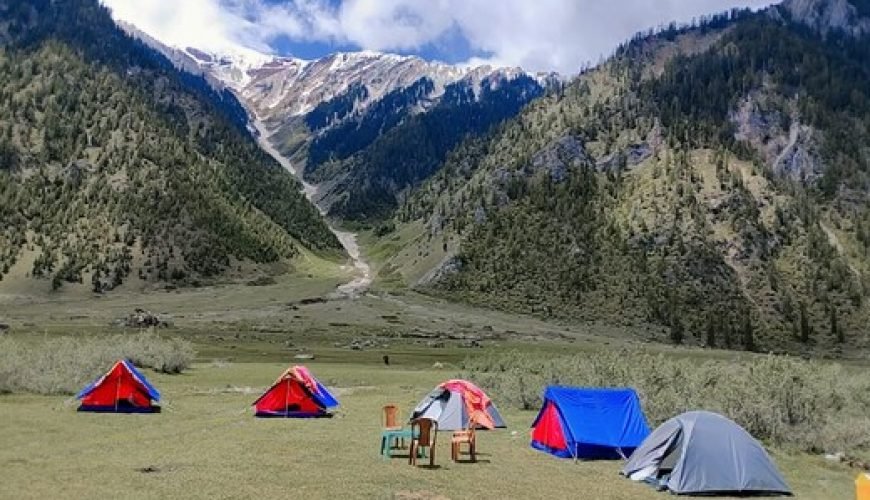 Camping in Kashmir