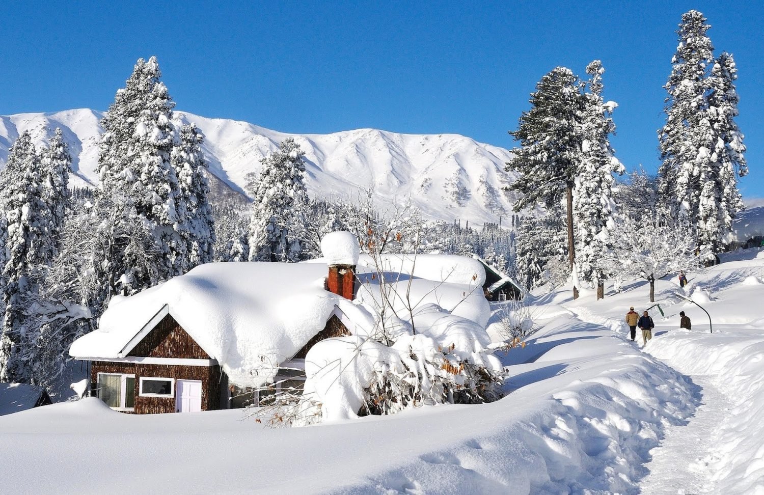 Winter in Kashmir : A Snow-Capped Wonderland of Tranquil Beauty