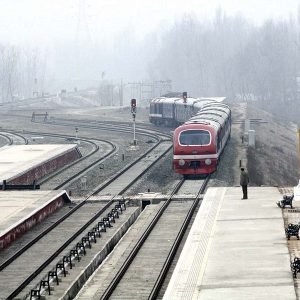 Train in Kashmir