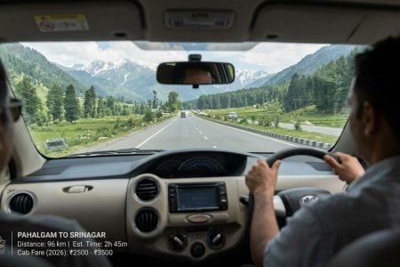 Pahalgam to Srinagar Distance: 96 km Route, Travel Time & Cab Fare 2026